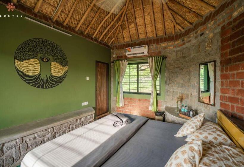 חדר דלוקס, Zostel Hampi