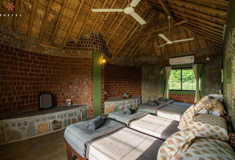 חדר דלוקס לארבעה, Zostel Hampi