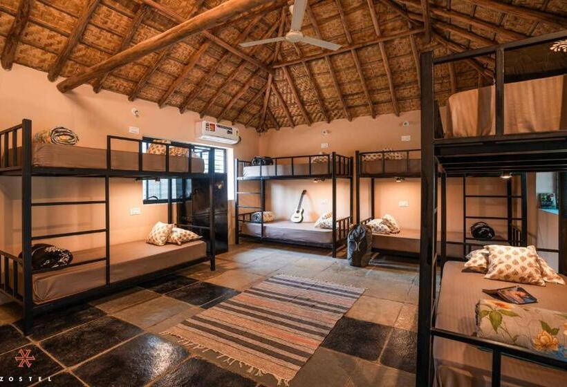 מיטה בחדר משותף, Zostel Hampi
