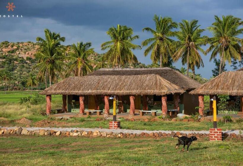 מיטה בחדר משותף, Zostel Hampi