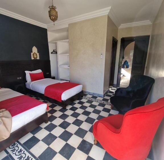 اتاق استاندارد با چشم‌انداز باغ, Riad Timskrine