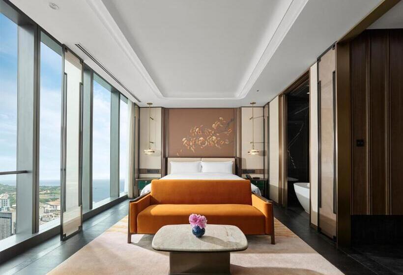 Номер Deluxe Вид на Море Боковой, Diaoyutai Hotel Qingdao