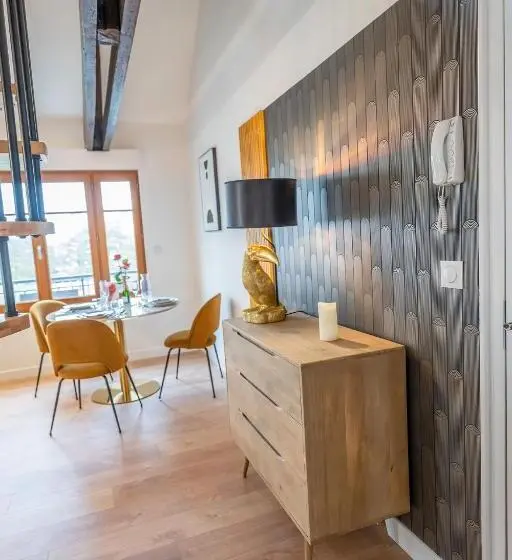 １ベッドルームのデラックスアパートメント, L Elegant   Appart Hotel Le Gatsby