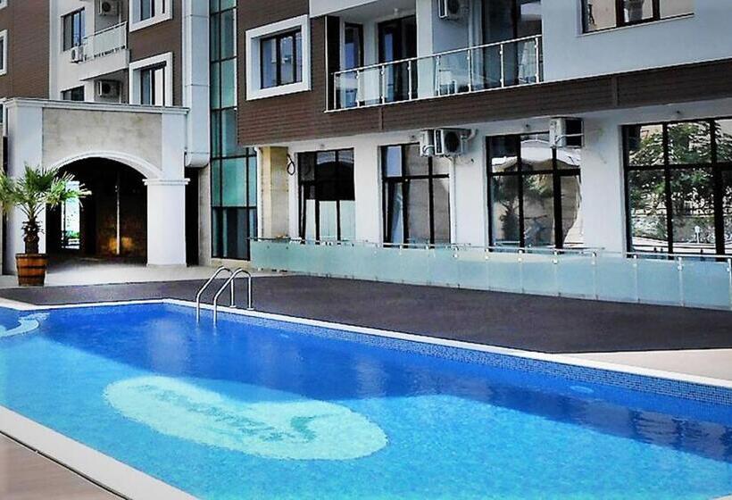 اتاق استاندارد با چشمانداز استخر, Apartments Stamopolu Lux With Pool View