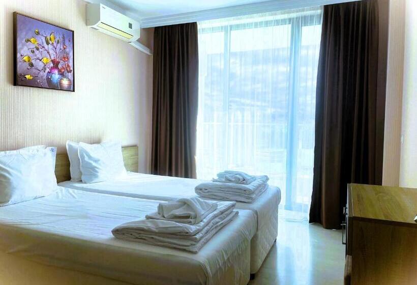 آپارتمان 1 خوابه با چشمانداز استخر, Apartments Stamopolu Lux With Pool View