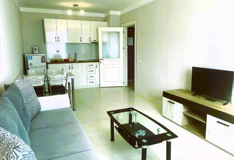 آپارتمان 1 خوابه با چشم‌انداز استخر, Apartments Stamopolu Lux With Pool View
