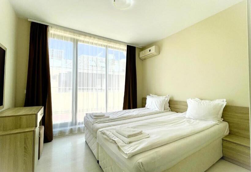 آپارتمان 2 خوابه, Apartments Stamopolu Lux With Pool View