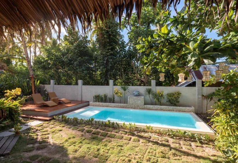 ویلای یک اتاق خوابه با استخر شنا, Casa Bianca Siargao