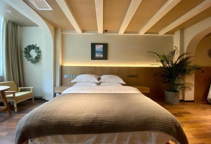 غرفة ديلوكس سرير كينج, Memory Garden House