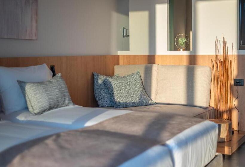 غرفة بريميوم مطلّة علي البحر, Paralos Kyma Dunes Adults Only