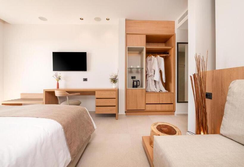 جناح جونيور مطلّ علي البحر, Paralos Kyma Dunes Adults Only