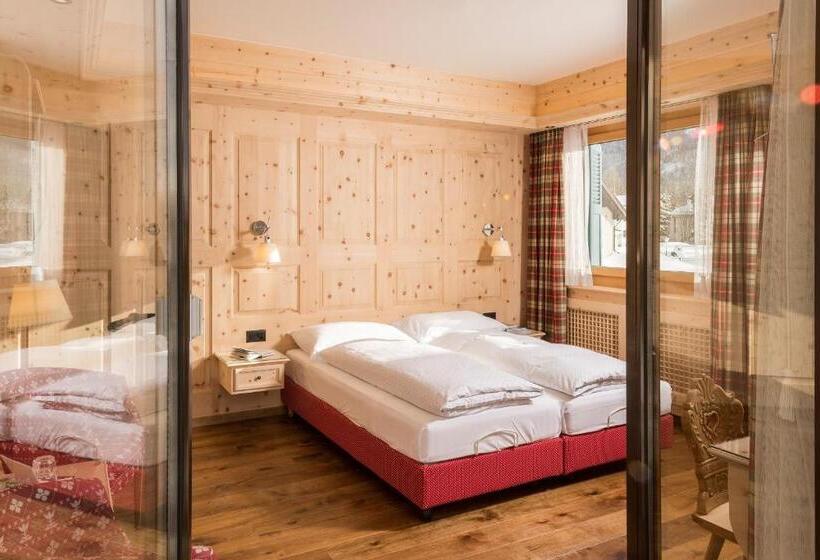 غرفة سوبيريور مزودة بشرفة, Chesa Randolina