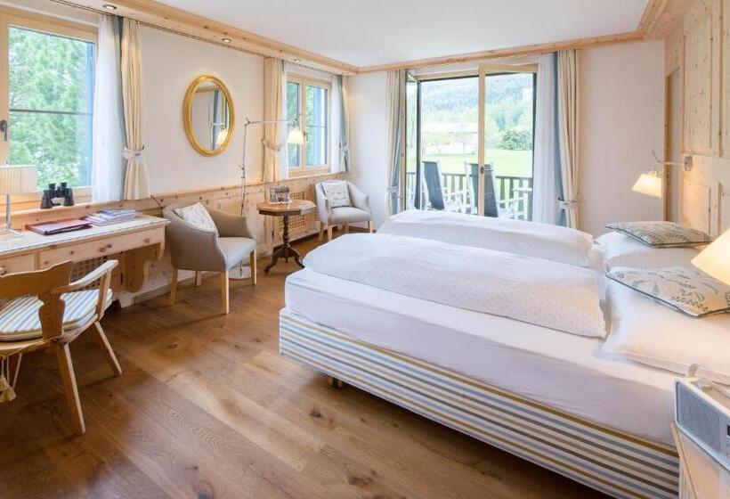 غرفة سوبيريور مزودة بشرفة, Chesa Randolina