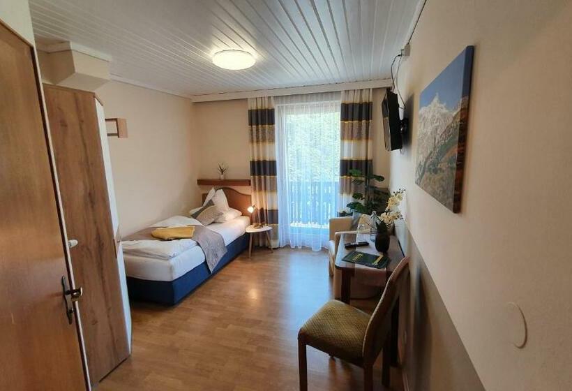 חדר סטנדרט יחיד עם מרפסת, Gästehaus Bärwald