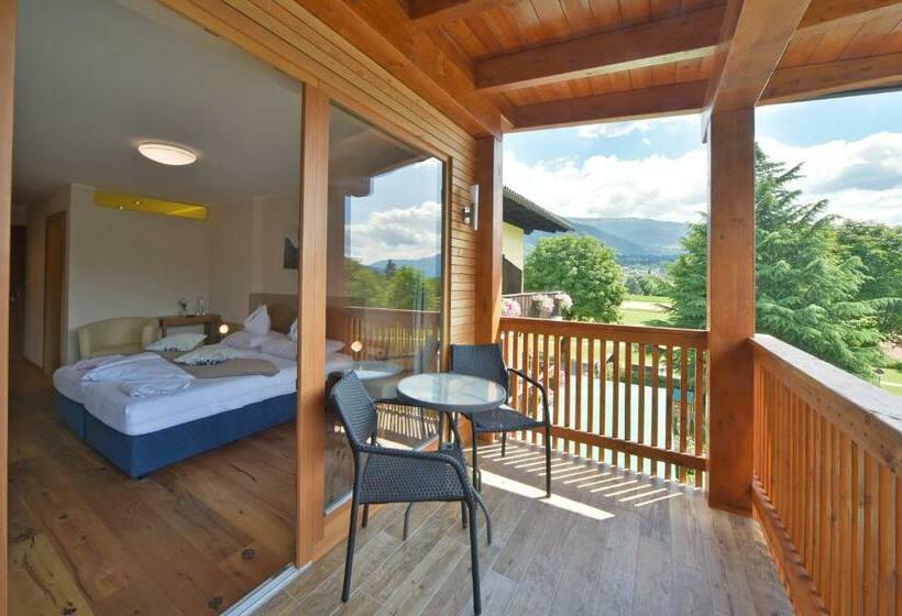 غرفة ديلوكس مزودة بشرفة, Gästehaus Bärwald