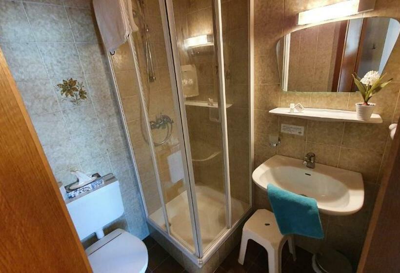 חדר סטנדרט יחיד עם מרפסת, Gästehaus Bärwald