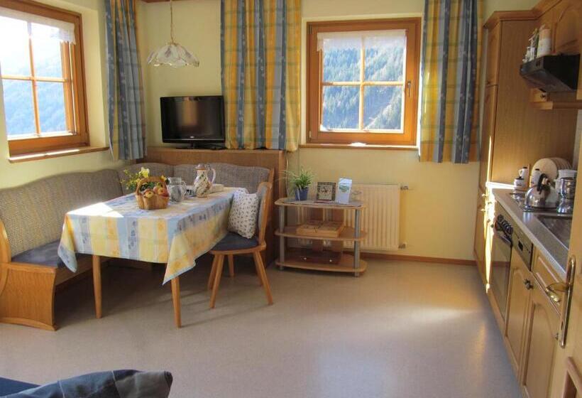 带1个卧室的带阳台的公寓, Klampererhof