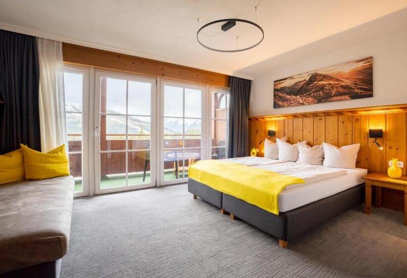 标准间带山景, My Alpenwelt Resort