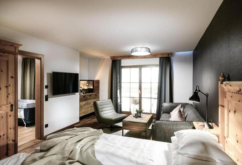 غرفة عائلية مطلّة علي الحديقة, Familien Natur Resort Moar Gut