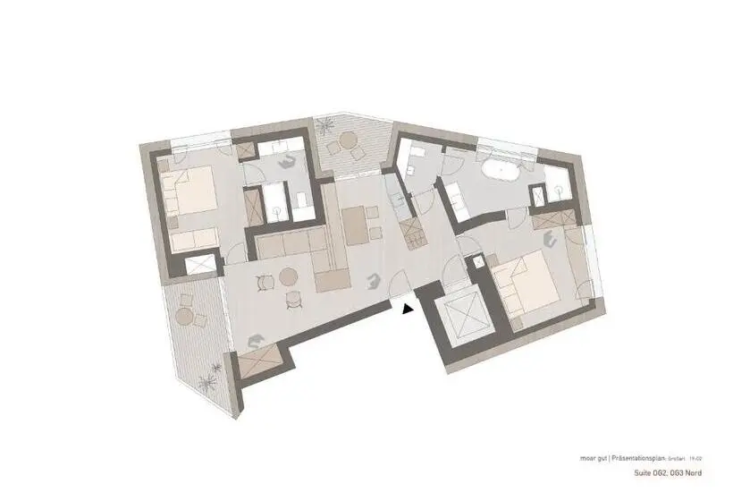 Deluxe-studio, Familien Natur Resort Moar Gut