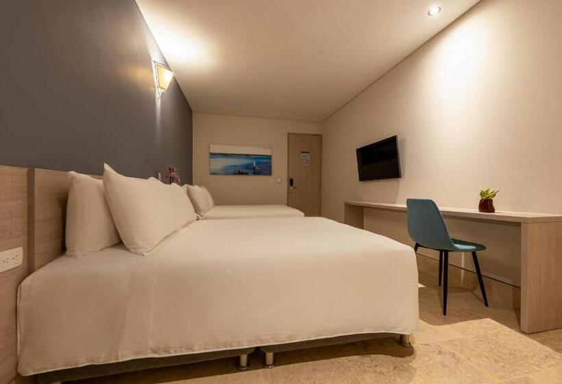 Номер Стандарт 2 Двуспальные Кровати, Rilux Cartagena