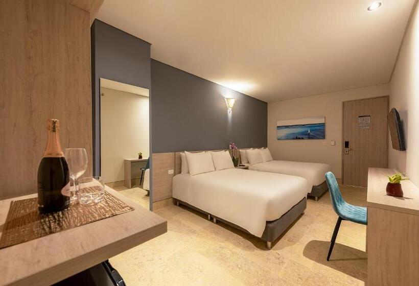 Номер Стандарт 2 Двуспальные Кровати, Rilux Cartagena