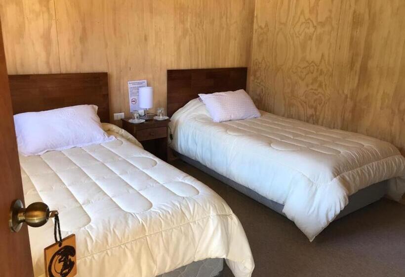 标准间带山景, Monte Campamento Hostel