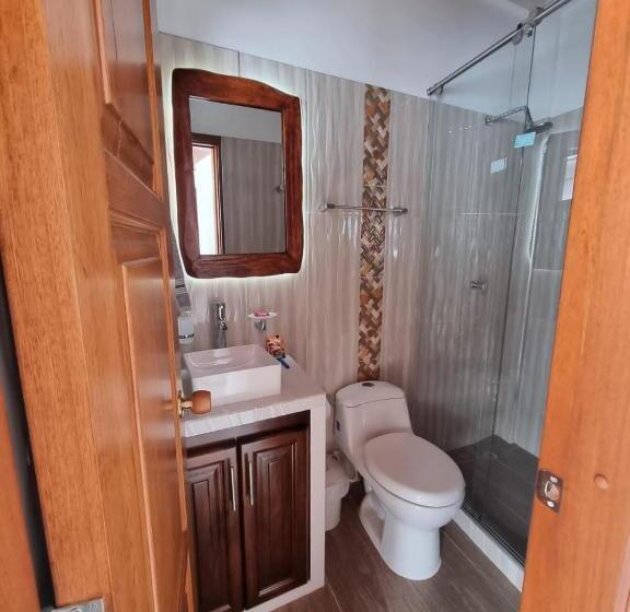 标准工作室带阳台, Apto La Casona De Wiky