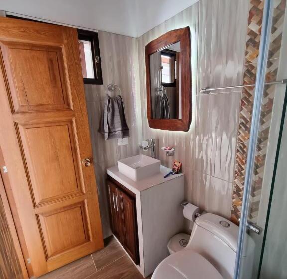 带1个卧室的带阳台的公寓, Apto La Casona De Wiky