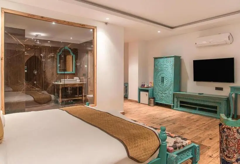 デラックスルーム, Echor Palm Bliss Riverside Resort & Spa, Kasol