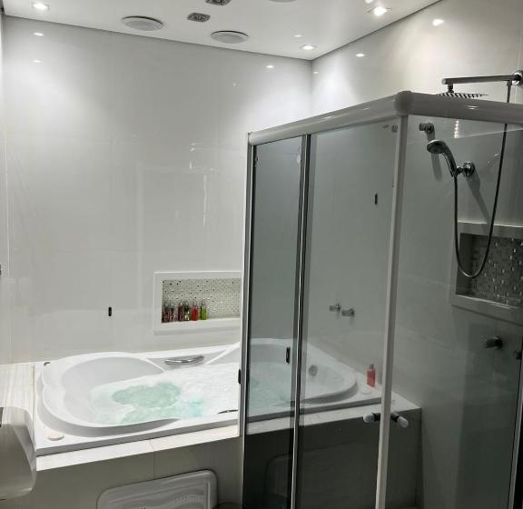 带大床的套房, Pousada Automática Sem Recepção 2