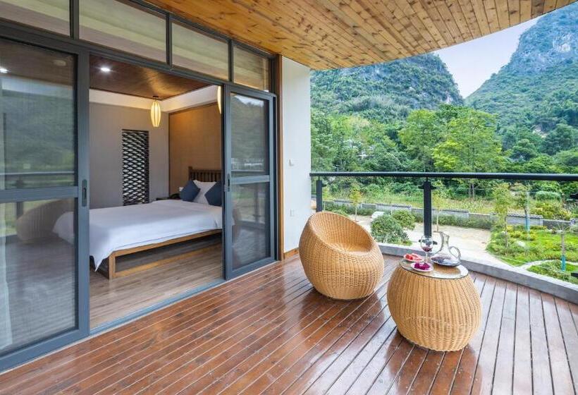 Люкс, Qingshan Yuandai Boutique Homestay Yangshuo