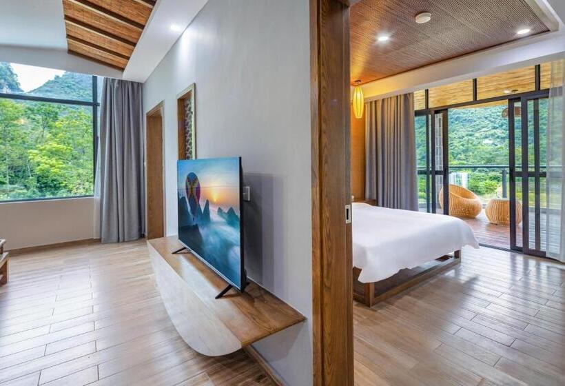 Люкс, Qingshan Yuandai Boutique Homestay Yangshuo