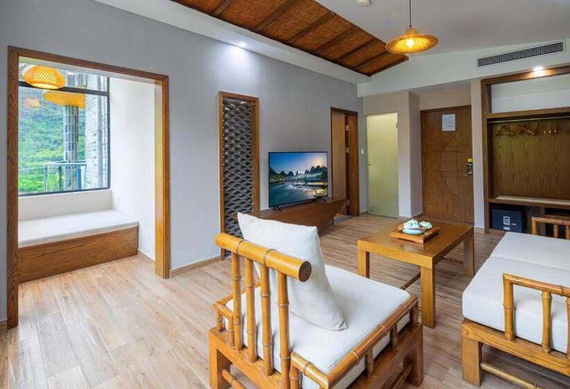 Люкс, Qingshan Yuandai Boutique Homestay Yangshuo