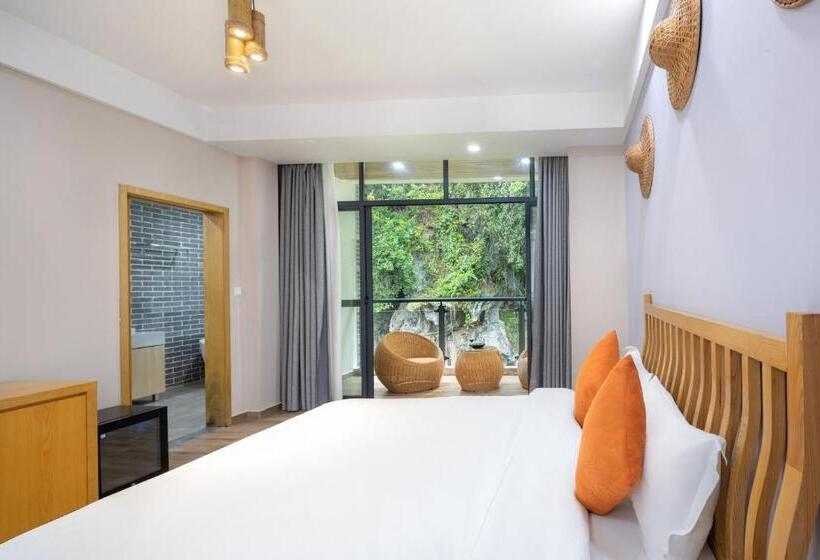 اتاق استاندارد, Qingshan Yuandai Boutique Homestay Yangshuo