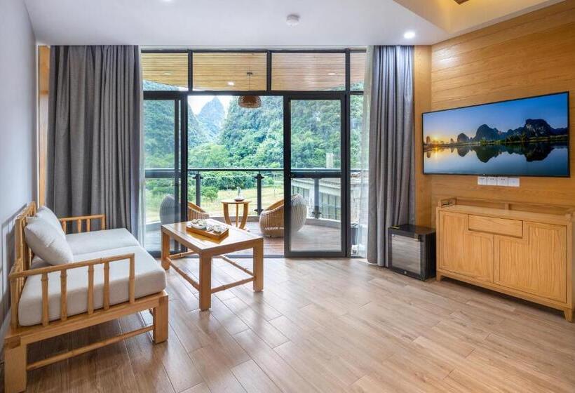 اتاق خانوادگی, Qingshan Yuandai Boutique Homestay Yangshuo