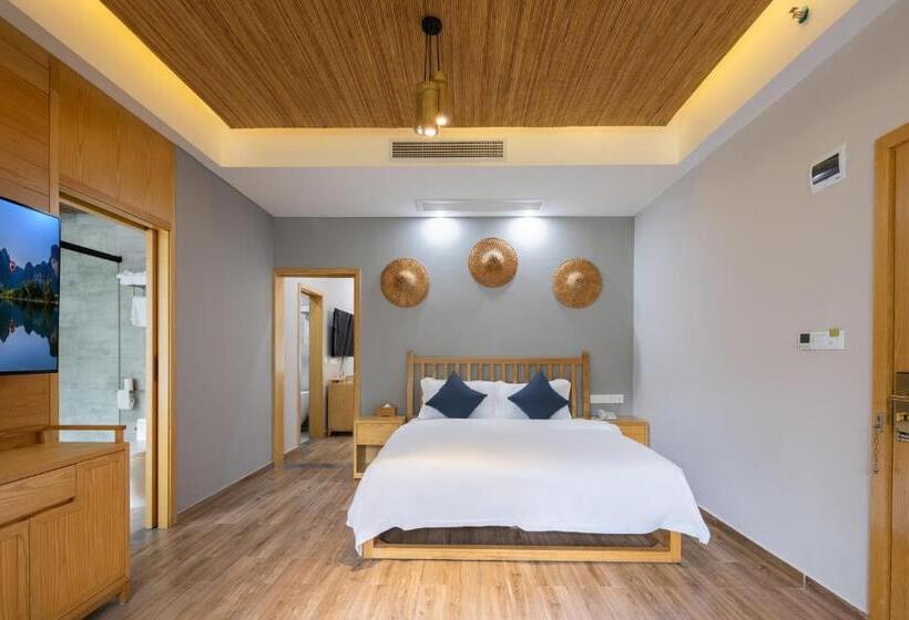 Семейный Номер, Qingshan Yuandai Boutique Homestay Yangshuo