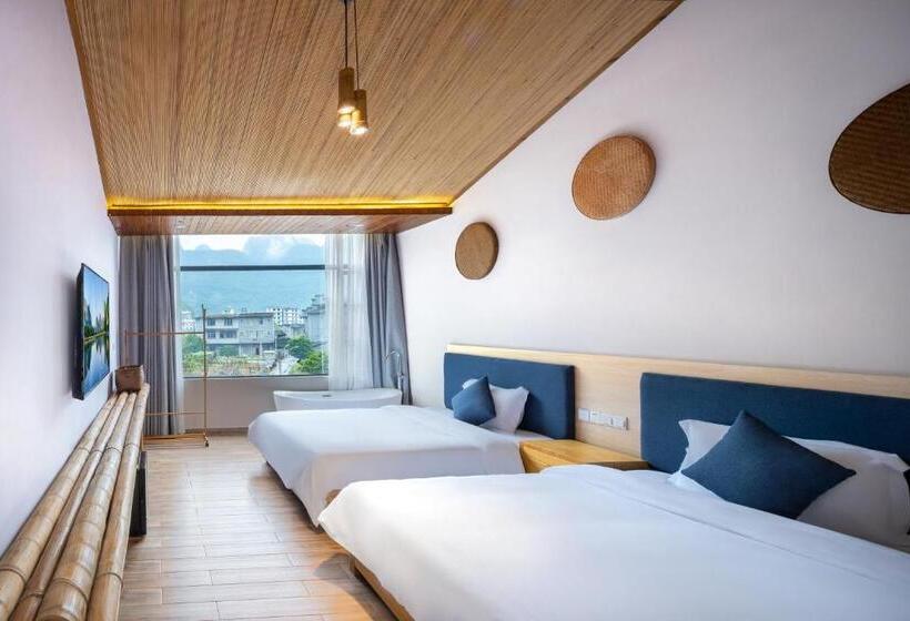 Номер Стандарт, Qingshan Yuandai Boutique Homestay Yangshuo