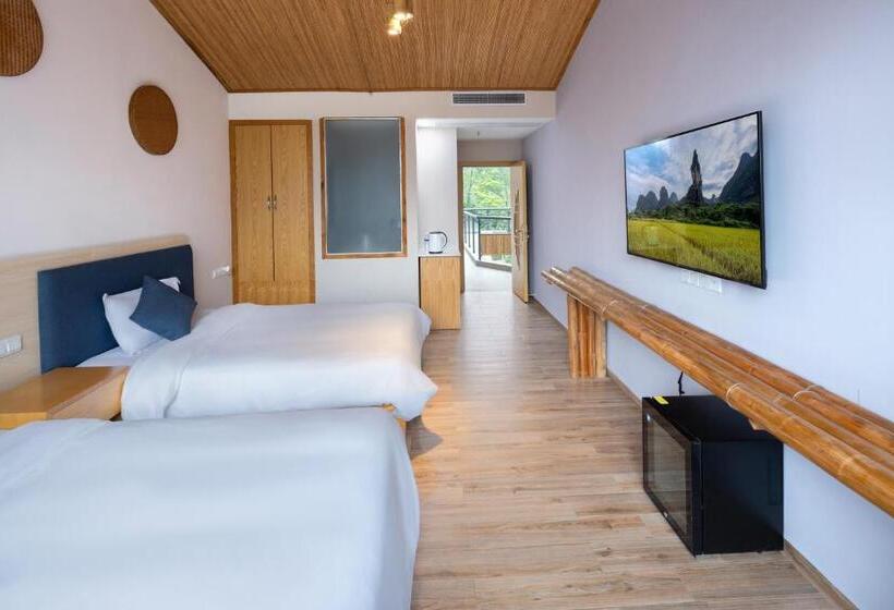 Номер Стандарт, Qingshan Yuandai Boutique Homestay Yangshuo