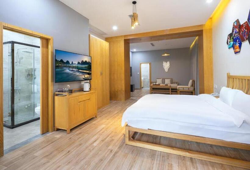 Люкс, Qingshan Yuandai Boutique Homestay Yangshuo