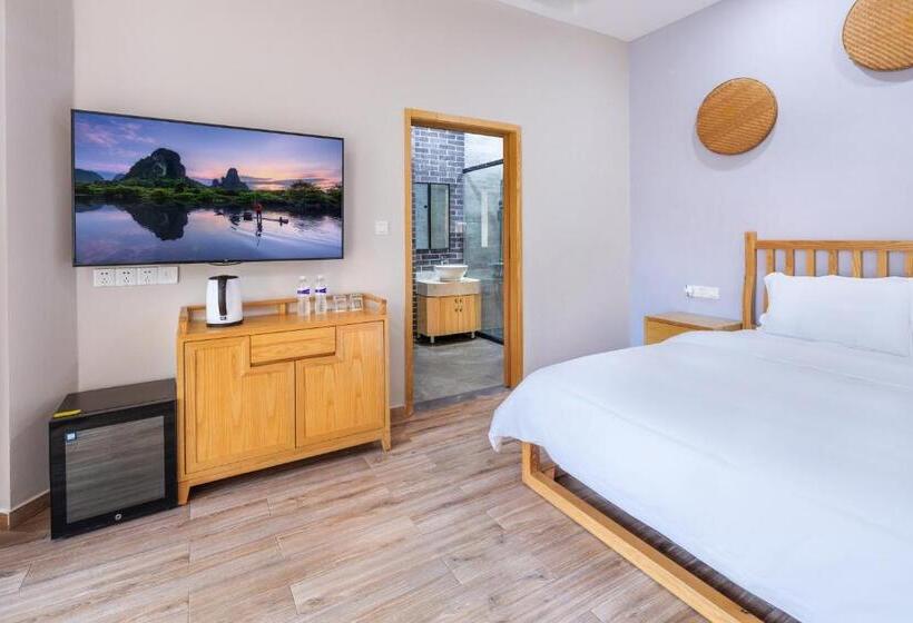 اتاق استاندارد, Qingshan Yuandai Boutique Homestay Yangshuo