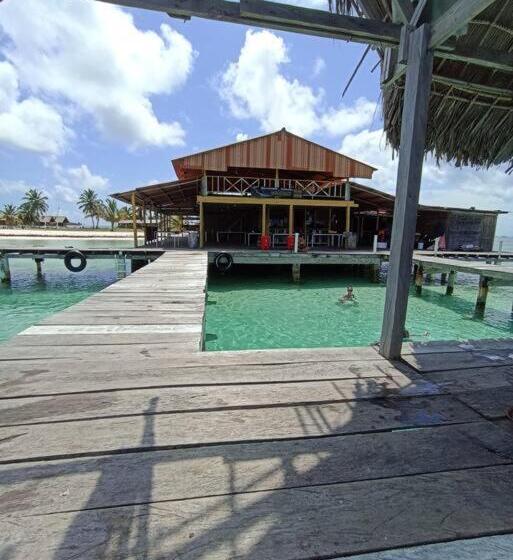 Апартаменты 1 Спальня с Балконом, Cabañas Sobre El Mar En Guna Yala