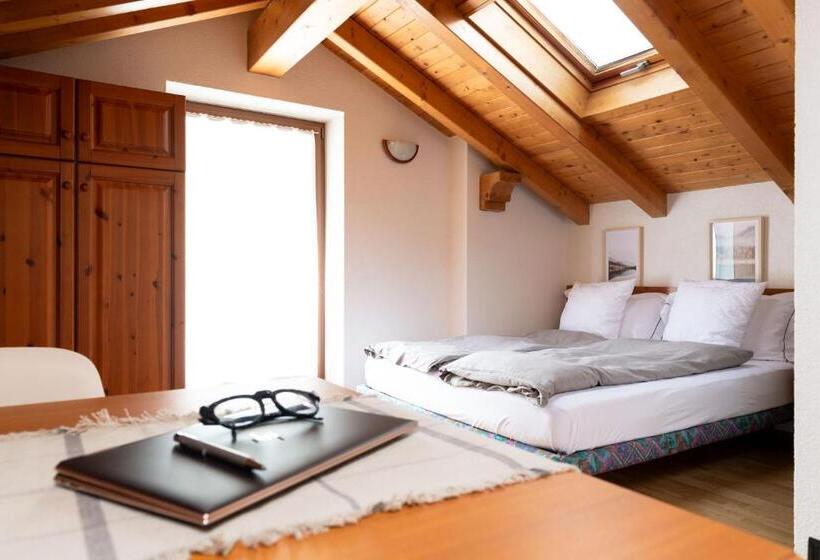 סטודיו סטנדרט עם מרפסת, Chalet Ginepro