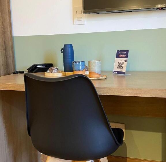 バルコニー付きスタンダードルーム, Flat Lake Side Decoração Retrô