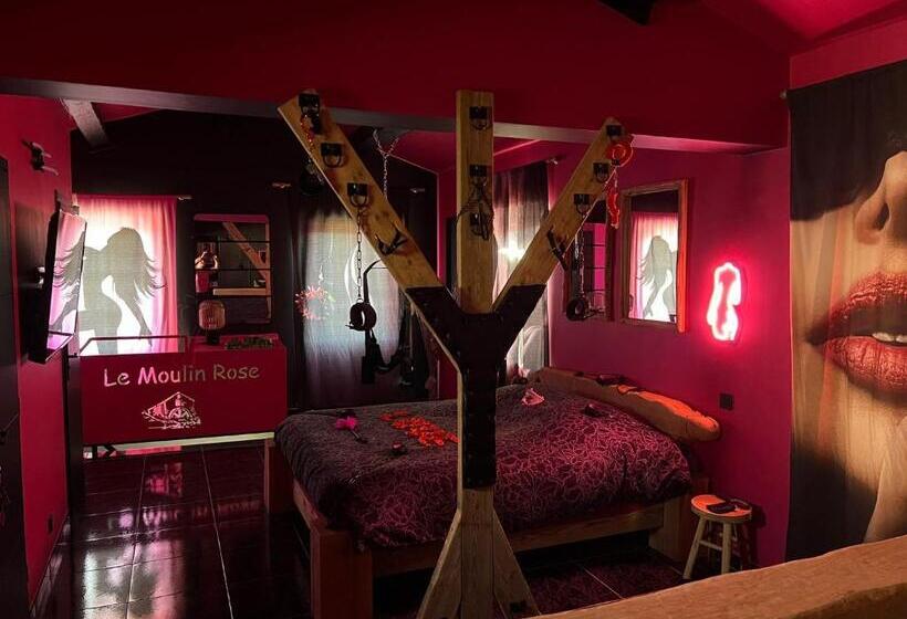 Апартаменты 1 Спальня с Террасой, Love Room Du Moulin Rose