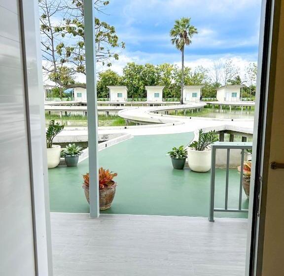 스탠다드 룸 킹사이즈 침대, At Pream&chan Resort แอท เปรมแอนด์จันทร์ รีสอร์ท