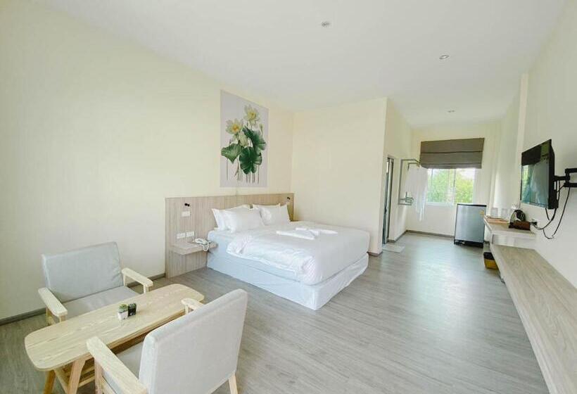 Deluxe Værelse King Size Seng, At Pream&chan Resort แอท เปรมแอนด์จันทร์ รีสอร์ท