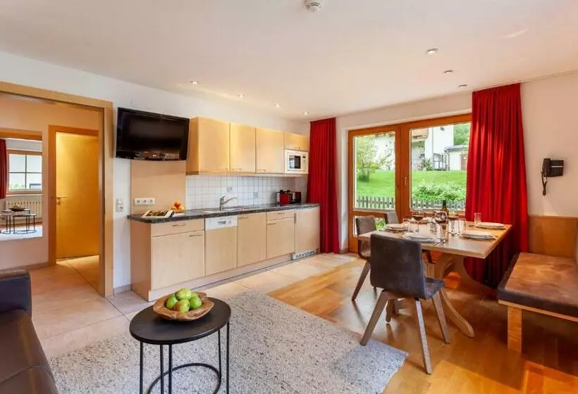 آپارتمان 1 خوابه, Apart Hotel Alpinsonnenresidenz