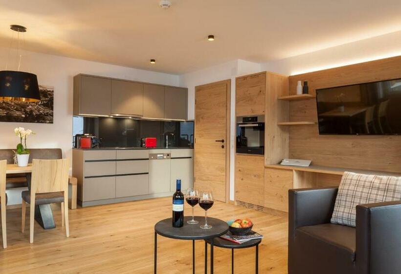 １ベッドルームアパートメント, Apart Hotel Dreisonnenhof