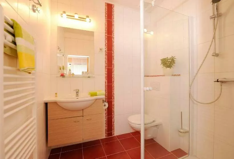 Comfort room with balcony, Privatzimmer Langthaler